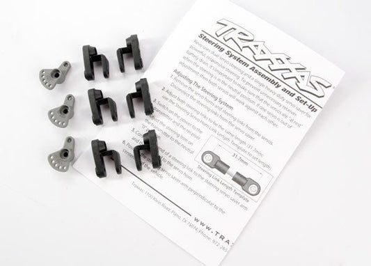 Traxxas Servo Horns, Steering and Throttle (for non-Traxxas servos (Hitec, JR, KO, Airtronics)) (5345X)