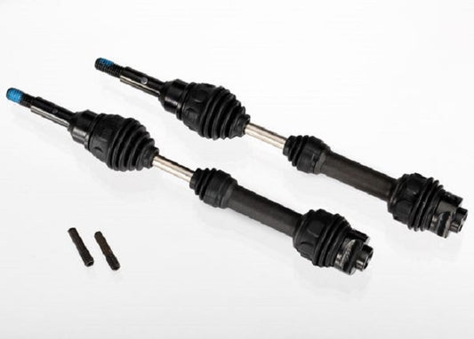 Traxxas Driveshafts, Front, Steel-Spline Constant-Velocity (complete assembly) (2) (6851R)