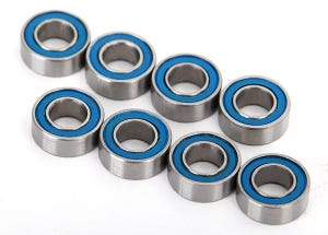 Traxxas Ball Bearings Blue 4X8X3 (8) (7019R)