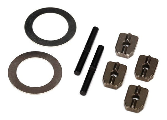Traxxas Spider Gear Shaft (2)/ Spacers (4)/16x23.5x.5 (7783X)