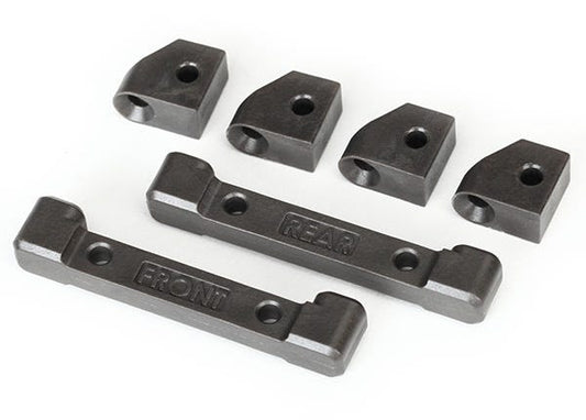 Traxxas Mounts, Suspension Arms (front & rear)/ Hinge Pin Retainers (4) (8334)