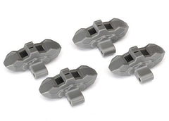 Traxxas Brake Calipers, Front or Rear (grey) (4) (8567)