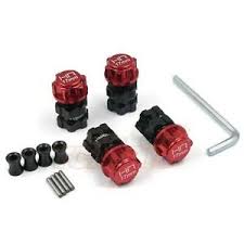 Hot Racing ATF117XT02 Aluminum Heavy Duty 17mm Hex Hubs 10mm Offset Arrma 1/10 4 (ATF117XT02)