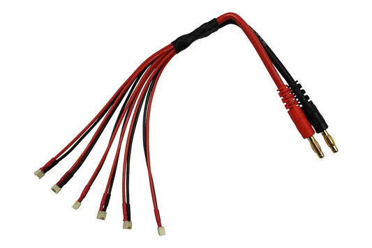 Friendly Hobbies 6x 1S Parallel Charge Cable for Pico/Ultra Micro