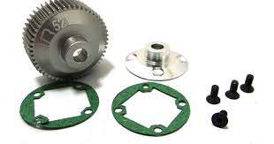 Hot Racing Hard Anodized Aluminum Differential Gear and Cover B4/T4/SC10/DR10 (SCT38XH)