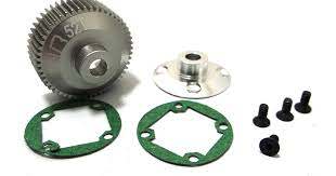 Hot Racing Hard Anodized Aluminum Differential Gear and Cover B4/T4/SC10/DR10 (SCT38XH) Hot Racing