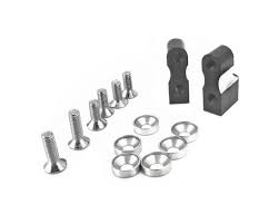 Hot Racing Axial Black Aluminum Servo Mount AX10 Wraith Ridge (HRASCP2401)