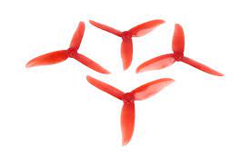 5x4x3 Propellers (4(2xCW,2xCCW))(Red)
