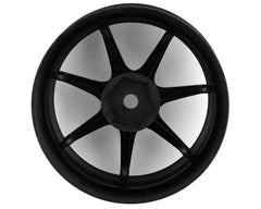 Integra AVS Model T7 Super High Traction Drift Wheel (Black) (2) (8mm Offset) w/12mm Hex (IW-3208BK)
