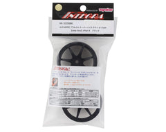 Integra AVS Model T7 Super High Traction Drift Wheel (Black) (2) (8mm Offset) w/12mm Hex (IW-3208BK)