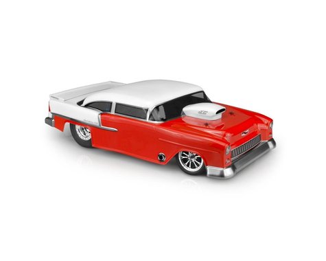 JConcepts 1955 Chevy Bel Air Street Eliminator Drag Racing Body (Clear) (JCO0365)