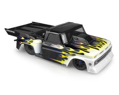 JConcepts 1966 Chevy C10 Step-Side Street Eliminator Drag Racing Body (Clear) (JCO0373)
