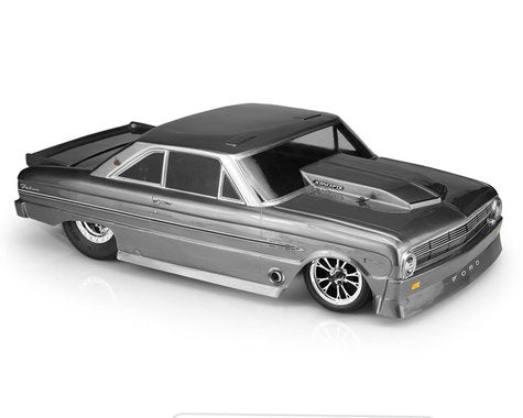 JConcepts 1963 Ford Falcon Street Eliminator Drag Racing Body (Clear) (JCO0386)