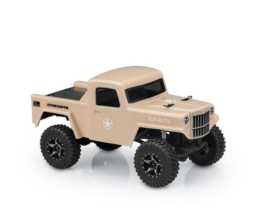 JConcepts Axial SCX24 JCI Creep Mini Crawler Body (Clear) (JCO0454)