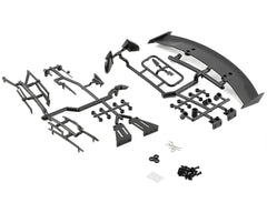 Killerbody 1/10 Touring Car Basic Accessory Set (Black) (KLR-48352)