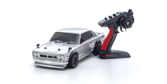 Kyosho 1/10 EP 4WD FAZER Mk2 FZ02 Nissan Skyline 2000GT-R (KPGC10) Tuned Version Silver (KYO34425T1)
