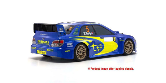Kyosho Fazer Mk2 FZ02 2006 Subaru Impreza WRC, Blue, 1/10 Electric 4WD (KYO34426T1)