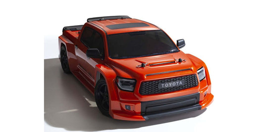 Kyosho Fazer MK2 2021 Toyota Tundra TDR Pro Street Modified RTR, Wide Body, Orange, 1/10 Electric 4WD (KYO34432T1)