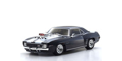 Kyosho Fazer Mk2 1969 Chevy Camaro Z/28 RS Supercharged VE, Tuxedo Black, 1/10 Electric 4WD Touring Car (KYO34493T1)
