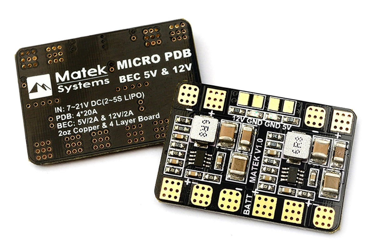 Matek Micro BEC 1.5A 5V/12V-ADJ
