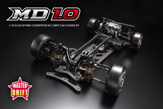 Yokomo MD 1.0 Master Drift 1/10 2WD RWD Drift Car Kit (YOKMDR-010)