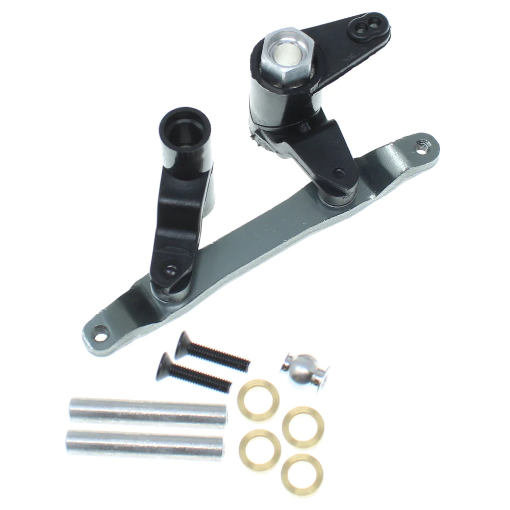 Redcat Servo Saver Assembly (Aluminum Ackerman) (Titanium) (1set) (BS903-031AT) Redcat