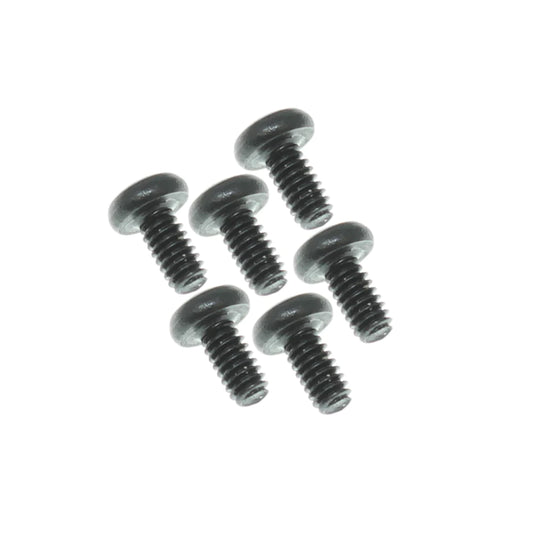 Redcat 2x4mm Button Head Hex Machine Thread Screws (6pcs) (RER13476)