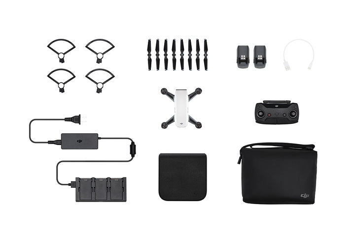 DJI Spark Quadcopter Fly More Combo Alpine White