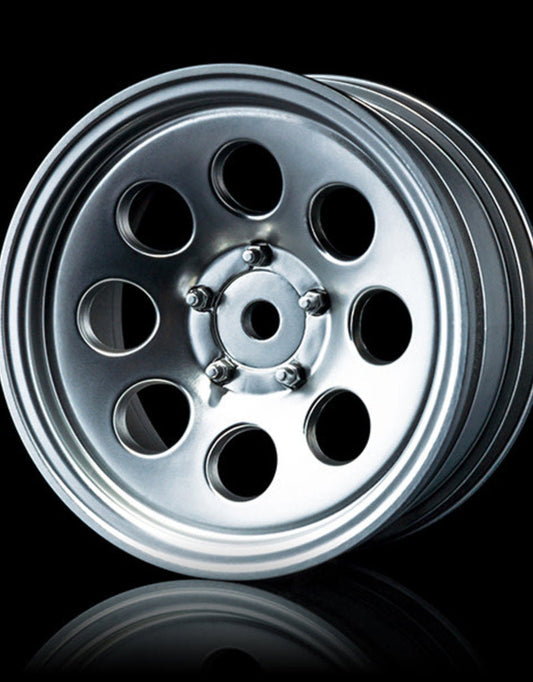 Scale Speed Flat silver 58H wheel (+5) (4) Scale Speed