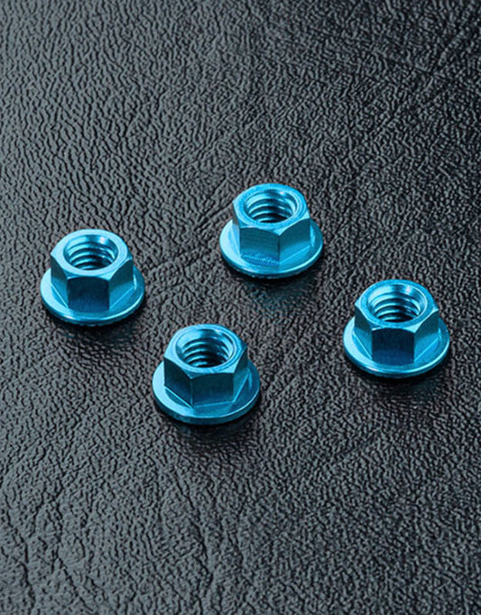 MST Alum. wheel nut (blue) (4) 820001B