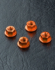MST Alum. wheel nut (orange) (4) 820001O