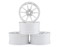 MST GTR Wheel Set (White) (4) (+9 Offset) 102078W