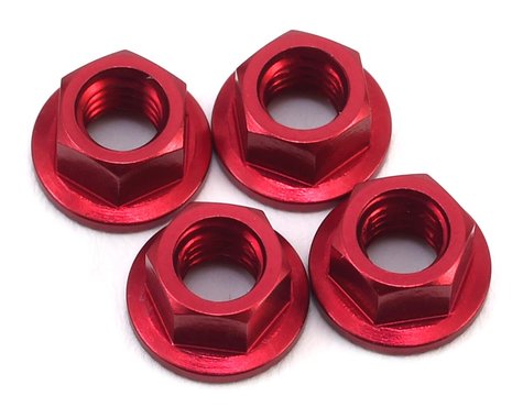 MST Alum. Wheel Nut (red) (4)