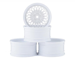 MST 501 Wheel Set (White) (4) (Offset Changeable) w/12mm Hex 832103W