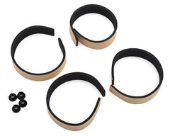 MST GT Wheel Set (Matte Silver/Black Chrome) (4) (Offset Changeable) MXS-832110SBK Amain Hobbies