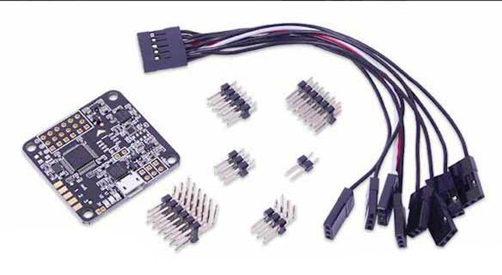 Hyperion AbuseMark Naze 32 ACRO 6DF Rev 5 FCB W/Pins & Breakout Cable