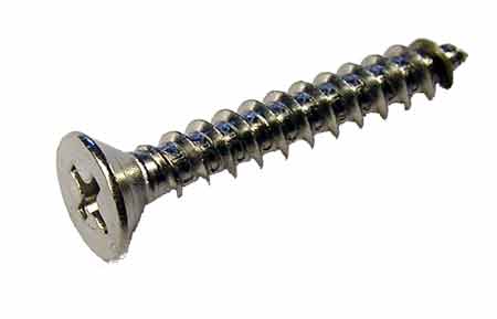 #2x1/2" Flat Head Phillips Screw