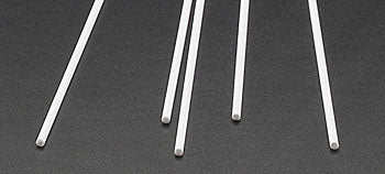 Plaastruct Round Rod Polystyrene .080x10" (5) Horizon Hobby