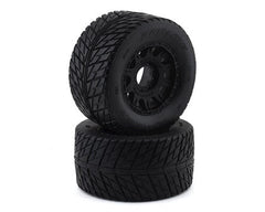 Pro-Line Street Fighter HP 3.8" Belted Tires Pre-Mounted w/Raid Wheels (2) (M2) (PRO1016710) Horizon Hobby