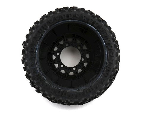 Pro-Line Badlands SC 2.2/3.0 Tires w/Raid Wheels (Black) (2) (M2) w/12mm Removable Hex (PRO118210) Horizon Hobby