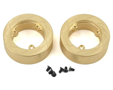 Pro-Line 6 Lug Brass Brake Rotor Weights (2) (PRO629201)