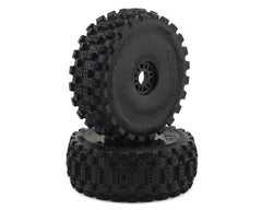 Pro-Line Badlands MX Pre-Mounted 1/8 Buggy Tires (Black) (2) (M2) w/Velocity V2 Wheel (PRO906741) Horizon Hobby