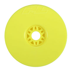 Pro-Line 1/8 Velocity Front/Rear 17mm Buggy Wheels (4) Yellow (PRO270202)