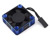 ProTek RC 30x30x10mm Aluminum High Speed HV Cooling Fan (Blue/Black) (PTK-2112)