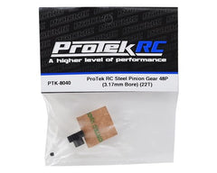 ProTek RC Lightweight Steel 48P Pinion Gear (3.17mm Bore) (22T) (PTK-8040)
