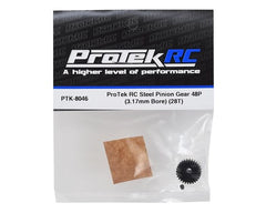 ProTek RC Lightweight Steel 48P Pinion Gear (3.17mm Bore) (28T) (PTK-8046)