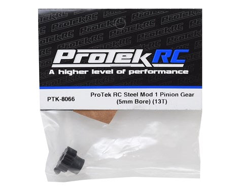 ProTek RC Steel Mod 1 Pinion Gear (5mm Bore) (13T) (PTK-8066) Amain Hobbies