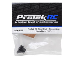 ProTek RC Steel Mod 1 Pinion Gear (5mm Bore) (13T) (PTK-8066)