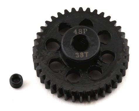 ProTek RC Lightweight Steel 48P Pinion Gear (3.17mm Bore) (38T) (PTK8092) Amain Hobbies