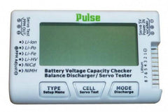 Pulse PLU-CELLMETER8 CellMeter 8 - Lipo Battery Checker & Servo Tester